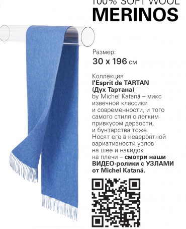 Шарф Унисекс FT.W220_705544.75/BLEU